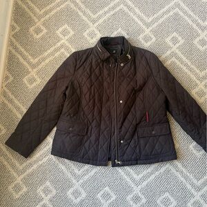 Tommy Hilfiger Black Jacket with Red Accents